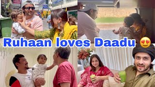 Happiest Feeling As a Father😍 Dipi Fark dikh raha hai 😁 Ruhaan loves daadu Shoaib Ibrahim  vlog [upl. by Anoval]