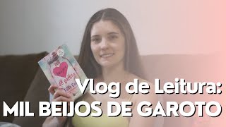 VLOG DE LEITURA MIL BEIJOS DE GAROTO I Natália C Favretto [upl. by Acisseg]