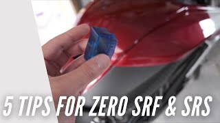 5 tips for Zero SRF and SRS electric motorcycle owners [upl. by Otreblasiul]