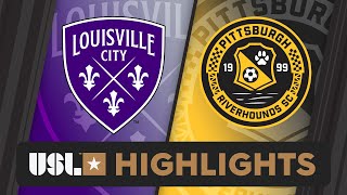 3232024  Louisville City FC vs Pittsburgh Riverhounds SC  Game Highlights [upl. by Nipahc634]