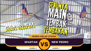 MAIN TEMBAKTEMBAKAN BOSS😱Murai NEW PEDRO vs SPARTAN muraibatu pialaindonesia [upl. by Ubald824]