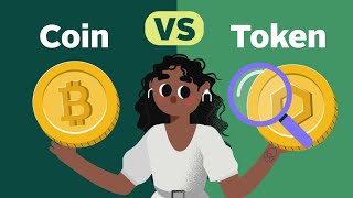 Coins VS Tokens Whats the Difference  3min crypto [upl. by Atse74]