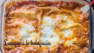 LA MEILLEURE LASAGNE A LA BOLOGNAISE SANS BECHAMEL [upl. by Eastman750]