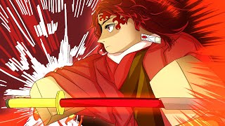 I became Sun Breathing YORIICHI TSUGIKUNI in Roblox Demon Slayer [upl. by Oniuqa55]