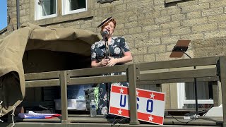 Gracie Fields ‘Sally’  Natasha Harper Live  Haworth 1940s Weekend [upl. by Yorle628]