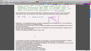 Discrete Math 1  Tutorial 1  Rule of Sum and Rule of Product [upl. by Daenis]