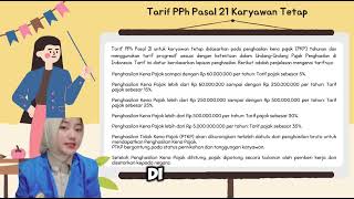 Pajak penghasilan pph pasal 21 untuk karyawan tetap [upl. by Stephenson]