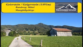 Aufstieg zum Geierstein 1491m  Mangfallgebirge  Steiler Wald für ein Panorama Finale  Rundweg [upl. by Gipps697]