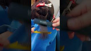 hair straightening hairstyle [upl. by Shermie275]