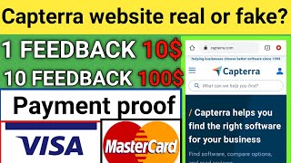 capterra payment proof in pakistan  capterra earning website today [upl. by Etezzil94]