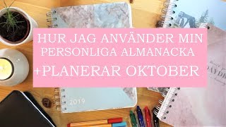 Visar min personliga almanacka  planerar oktober [upl. by Giselbert]