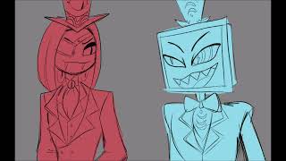 HazbinHotel AU TwoTime VoxSirPentious [upl. by Estele]