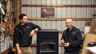 Breckwell Big E Pellet Stove Convection Room Air Fan and Igniter Replacement Tutorial [upl. by Jenica598]