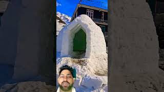 Iglu bluebox experiment crazyxyz science ice funny jiya alvi [upl. by Ayotahs]