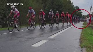 HQ Bjorg Lambrecht moment of crash [upl. by Eelloh]