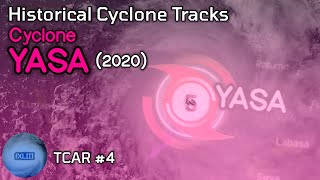 TCAR 4 Track of Cyclone Yasa 2020 [upl. by Gerc]