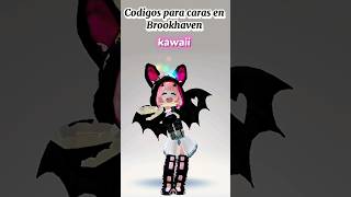 ♡Codigos para caras en brookhaven♡Kawaii💜 [upl. by Reggi]