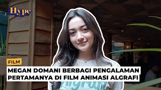 Megan Domani Beberkan Alasan Tertarik Bermain Film Algrafi [upl. by Gwyneth]