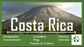 COSTA RICA All you need to know  Geography History Economy Climate People and Culture [upl. by Rabelais]