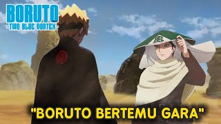 BORUTO BERTEMU GARABoruto Two Blue Vortex chapter 13fanfic [upl. by Hewes]