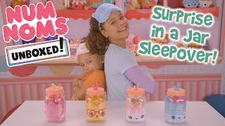 UNBOXED  Num Noms  Season 2 Episode 5 Surprise in a Jar Sleepover [upl. by Gnort]