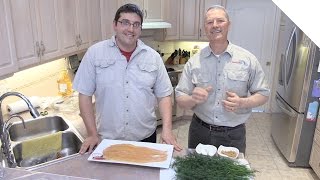 Great Gravlax Recipe  Quick Simple Easy amp Delicious Salmon or Trout [upl. by Epilef]