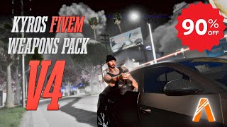 Kyros Weapon Pack v4  Fivem  Sale  Gta 5 VT [upl. by Volding]