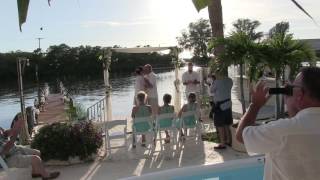 Turtle Beach Resort Siesta Key Small Wedding [upl. by Etnuad66]