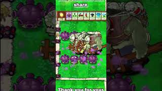 Gloom Shroom Vs Gargantuar TeamPlants VsZombies plantsvs [upl. by Hullda132]