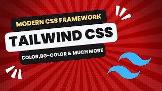 Tailwind CSS Color amp Background Mastery  lecture 3  Customize Your Website [upl. by Darcia732]