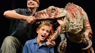 Erths Dinosaur Zoo Live  Birmingham February 2016 [upl. by Bella]