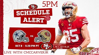 COWBOYS VS 49ERS  WEEK 5 2023 SUNDAY NIGHT FOOTBALL LIVE [upl. by Julia]