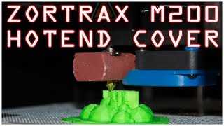 SILICONE RUBBER ZORTRAX M200 HOTEND COVER SOCK [upl. by Ajiat791]