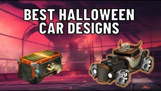 Top 5 Halloween Car Designs in Rocket League 2022 [upl. by Leirad]