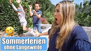 Meine Kinder drehen durch 🤪 Sommerferien ohne Langeweile Pizza selber machen VLOG  Mamiseelen [upl. by Soneson]