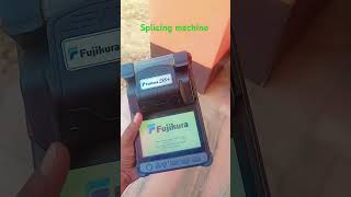 splicing machine fiber joint machine fiber video wifi [upl. by Sanjiv]