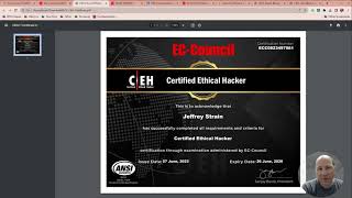 ECCouncil Certified Ethical Hacker CEH  Passed [upl. by Jereme]