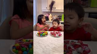 Baby brother gets back at sister in candy prank 😱👶🏻❤️👧🏻🤣🌈✅🚀🍬🍭🍫 [upl. by Staten851]