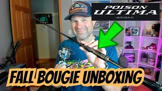 New BOUGIE gear to test this FALL Shimano Poison Ultima Daiwa Exist [upl. by Regan]