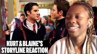 Kurt and Blaine’s Storyline Reaction  GLEE [upl. by Atiz]