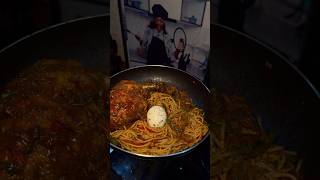 Making stir fry spaghetti 🍝🍽️ [upl. by Yaresed]