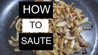 How to Saute and Caramelize Onions [upl. by Itsyrc]