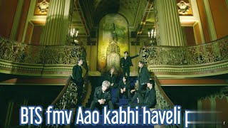 Aao kabhi haveli pe  BTS fmv  funny hindi mix [upl. by Uriisa]