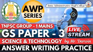 Mission AWP  GS Paper  3  Science amp Technology  Mr Darwin [upl. by Fellows]