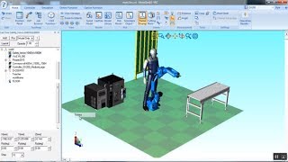 Training MotoSim SoftwareRobot Yaskawa Part 1 đào tạo mô phỏng Robot Yaskawa [upl. by Hseyaj567]