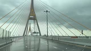 Bhumibol Bridge Bangkok THAILAND [upl. by Artined]