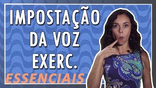 Exercícios de IMPOSTAÇÃO DA VOZ [upl. by Notla]