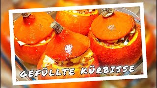 SO SWEET 🧡 Gefüllte Mini Kürbisse 🎃 kürbis herbstküche [upl. by Warms]