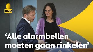 Asielplannen van Nieuw Sociaal Contract Alle alarmbellen moeten dan gaan rinkelen [upl. by Eineg438]