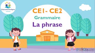 la phrase CE1  CE2  grammaire [upl. by Aima]